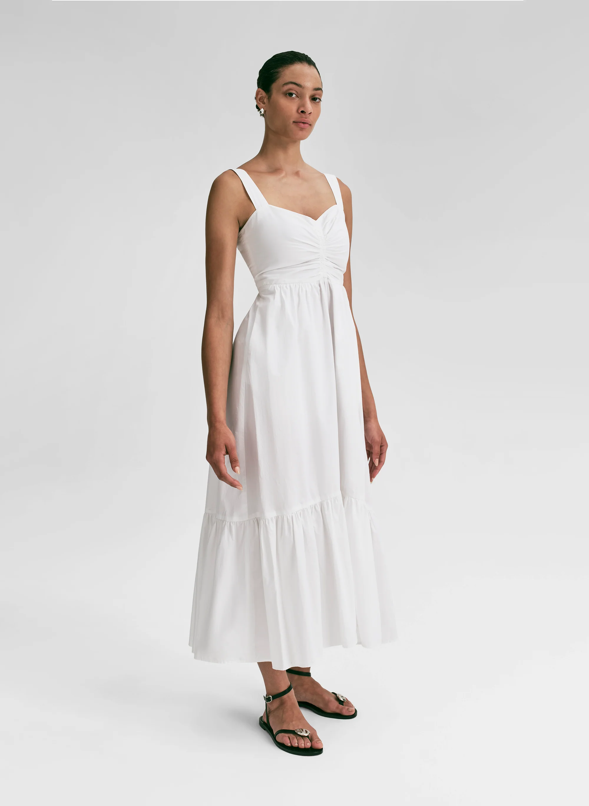 Lilah II Cotton Midi Dress - Image 3
