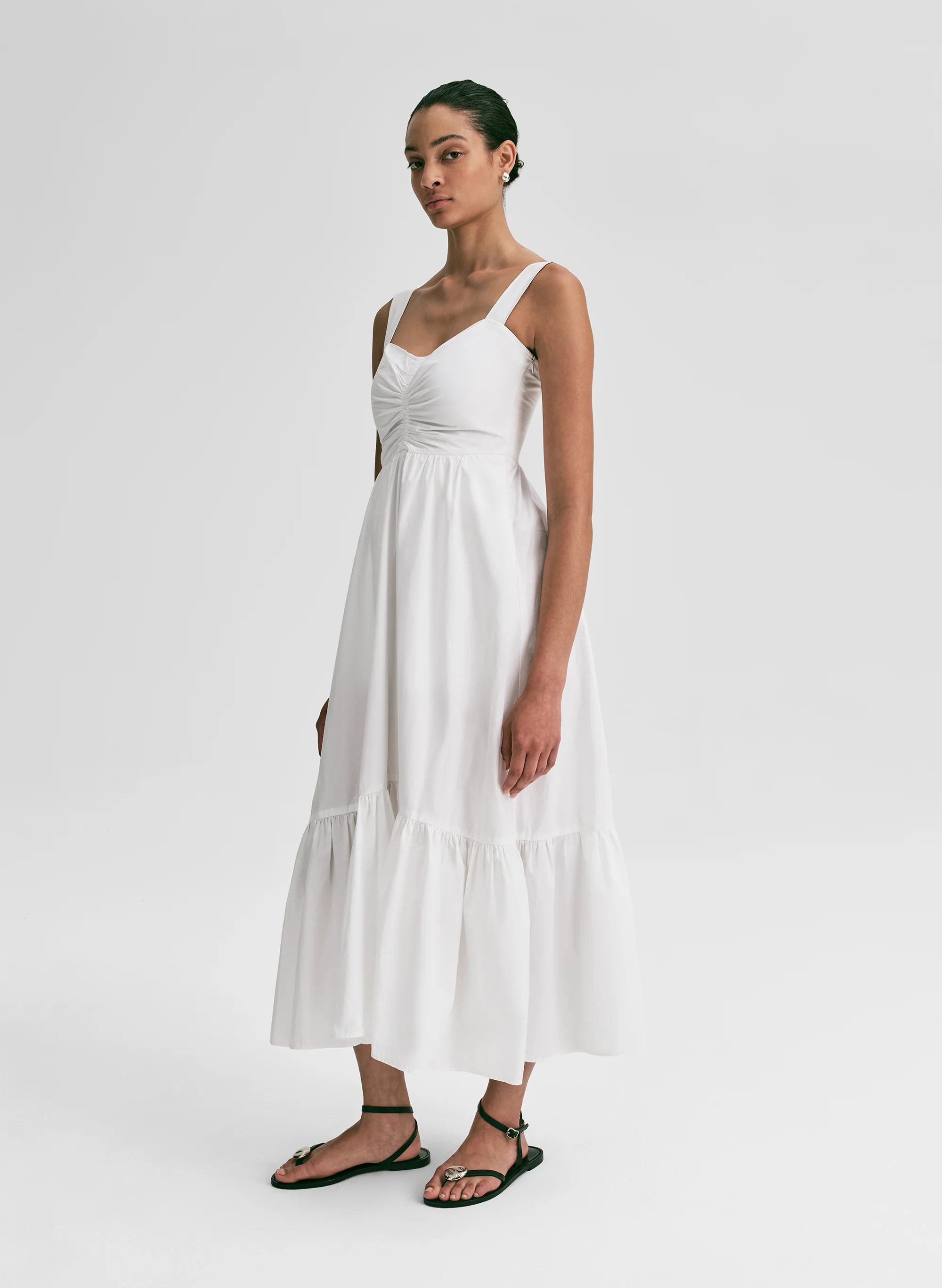 Lilah II Cotton Midi Dress - Image 4