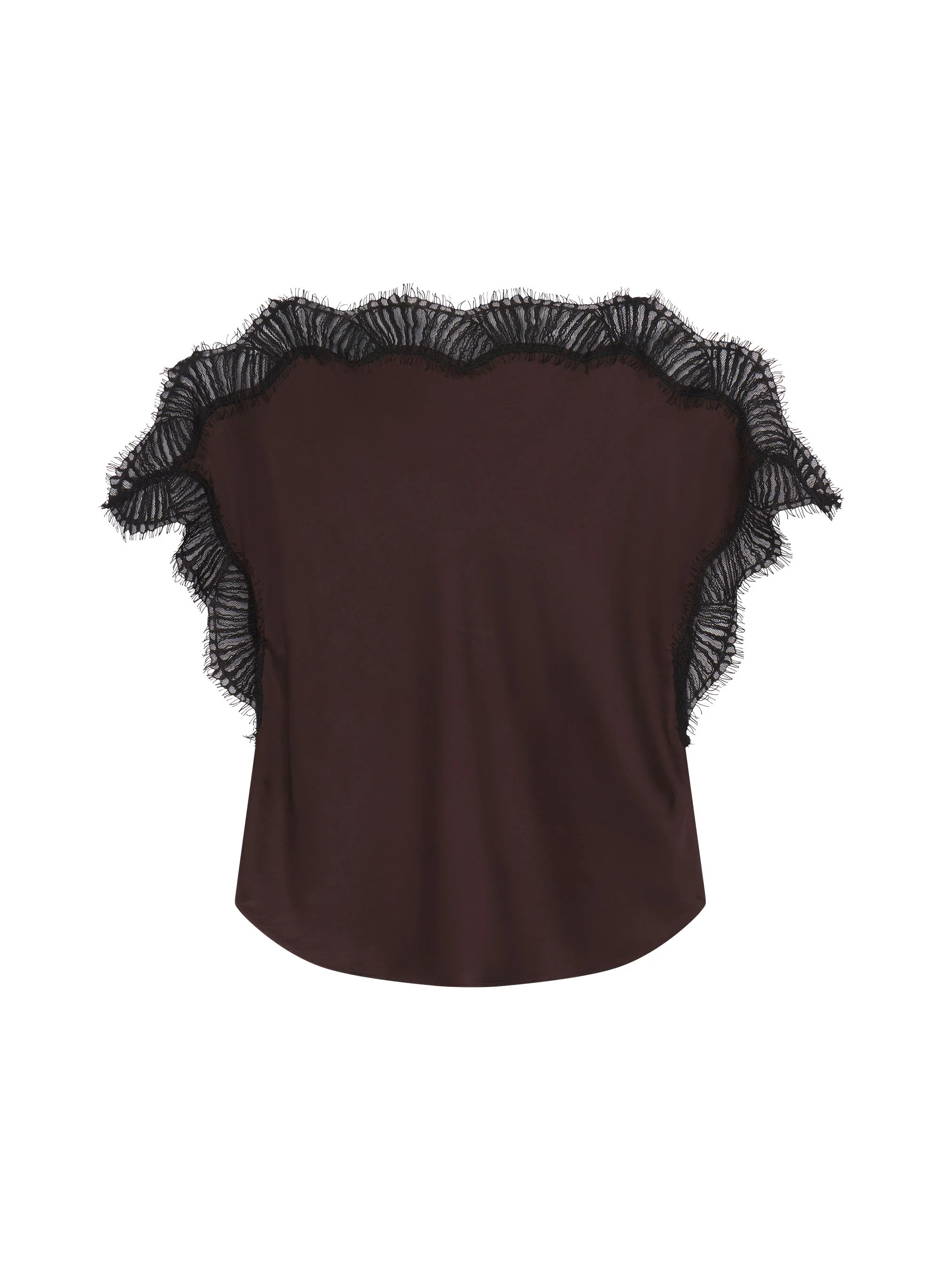 Luna Satin and Lace Top - Image 6