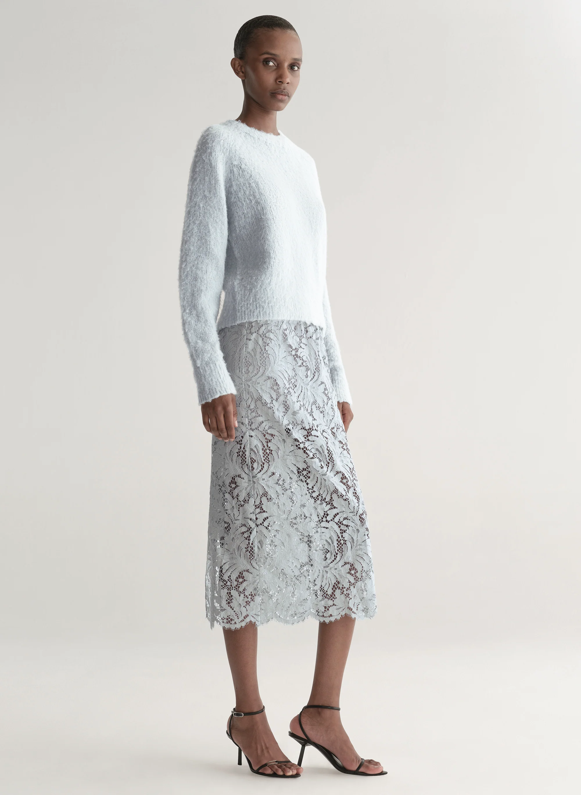 Lydia Lace Midi Skirt - Image 3