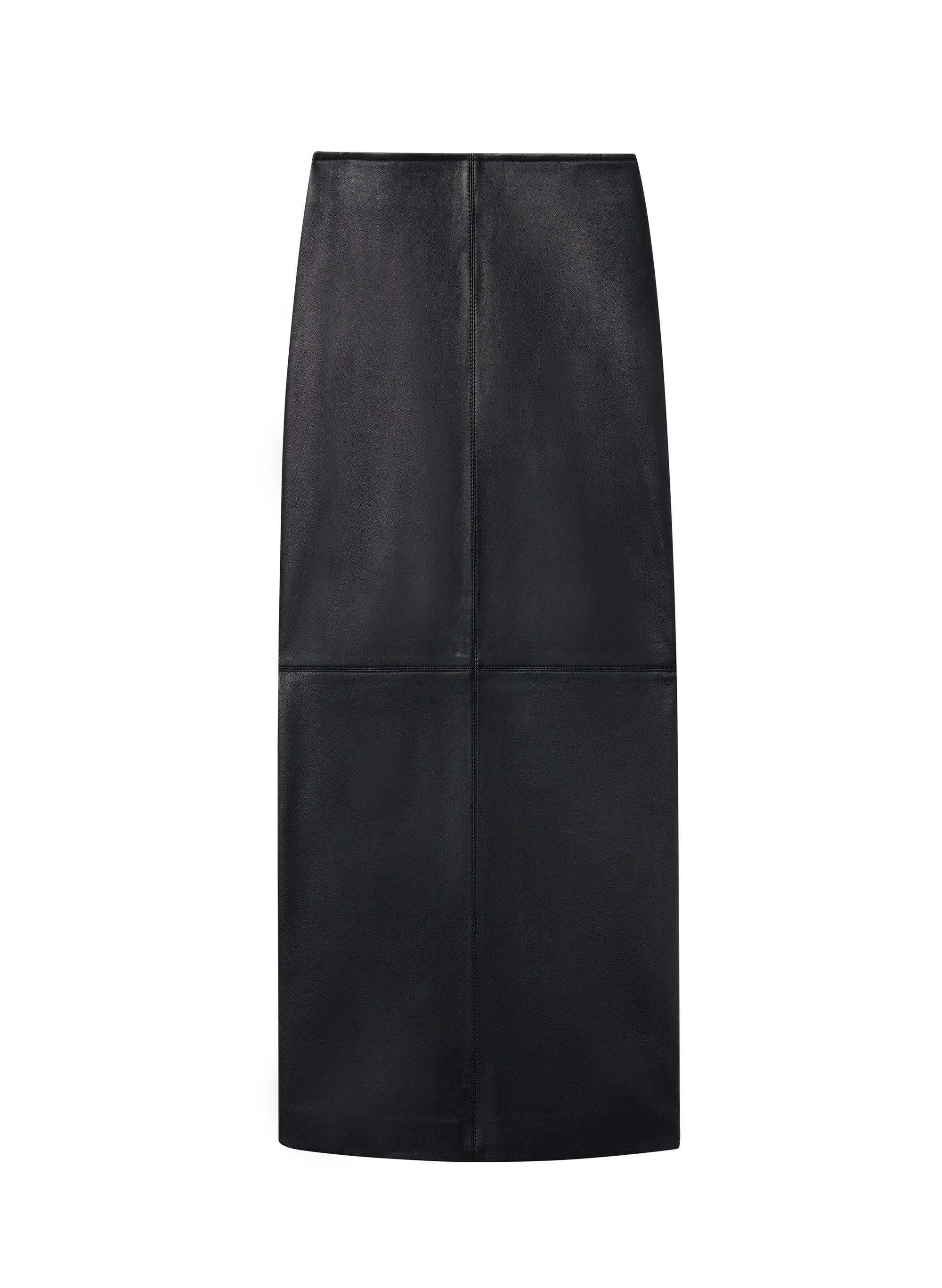Marta Leather Midi Skirt - Image 6
