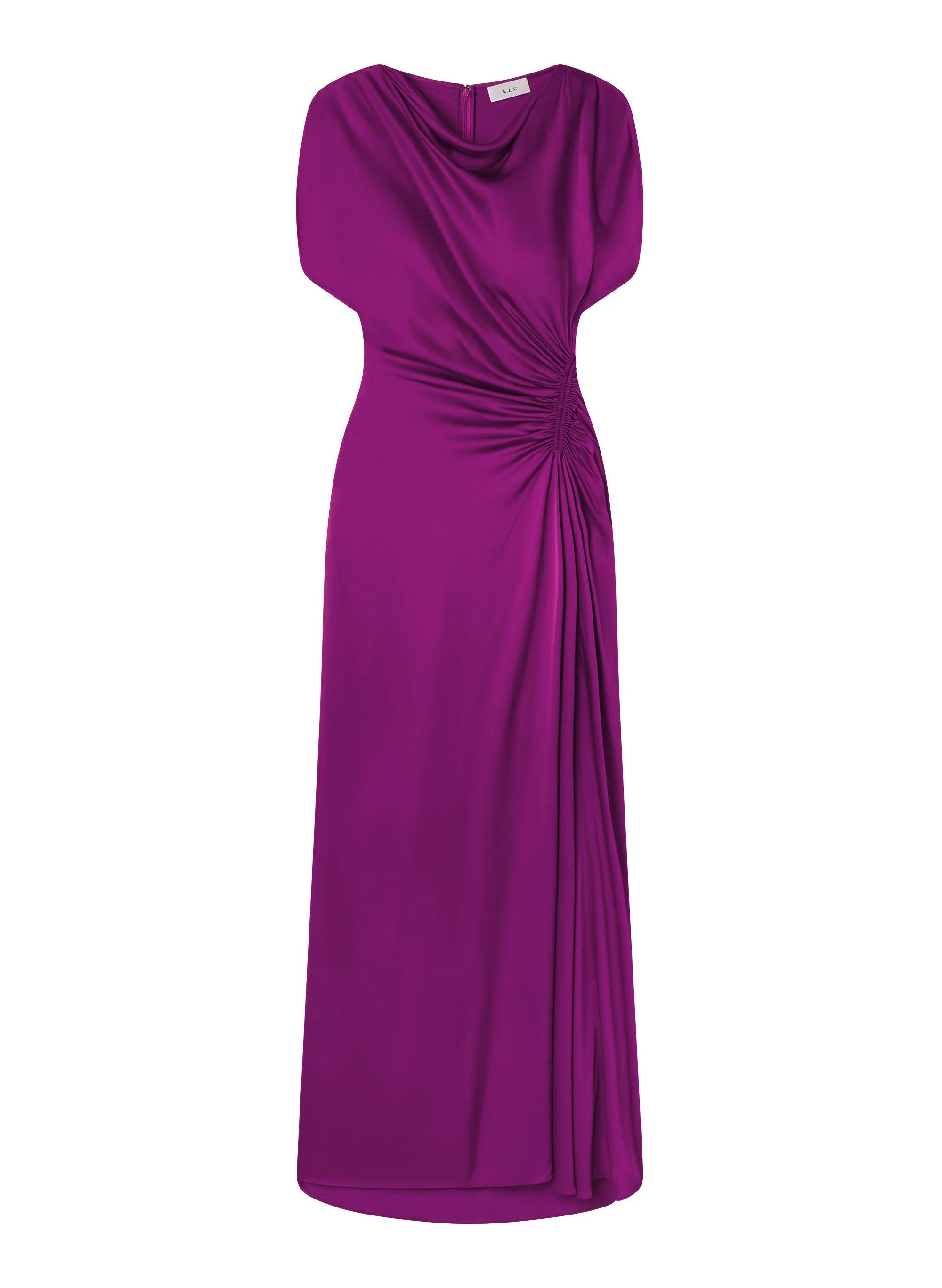 Nadia Satin Gown - Image 6
