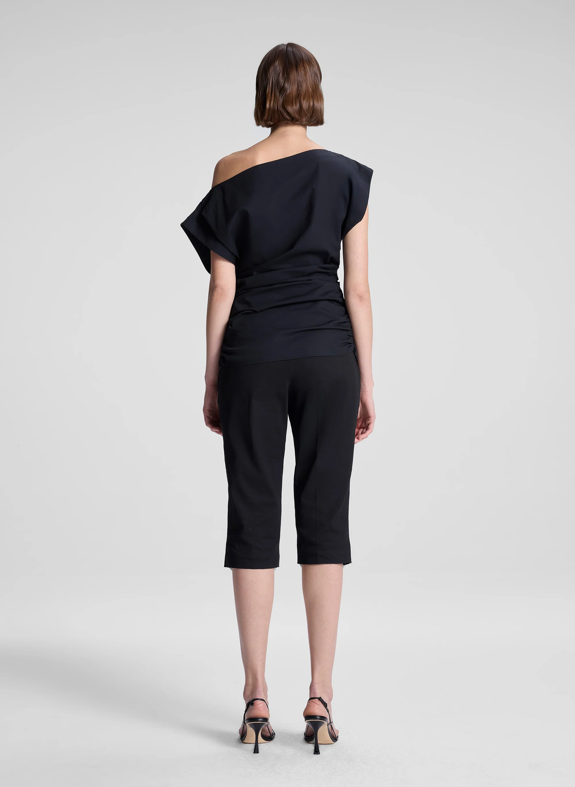 Nara Stretch Cotton Off Shoulder Top - Image 5