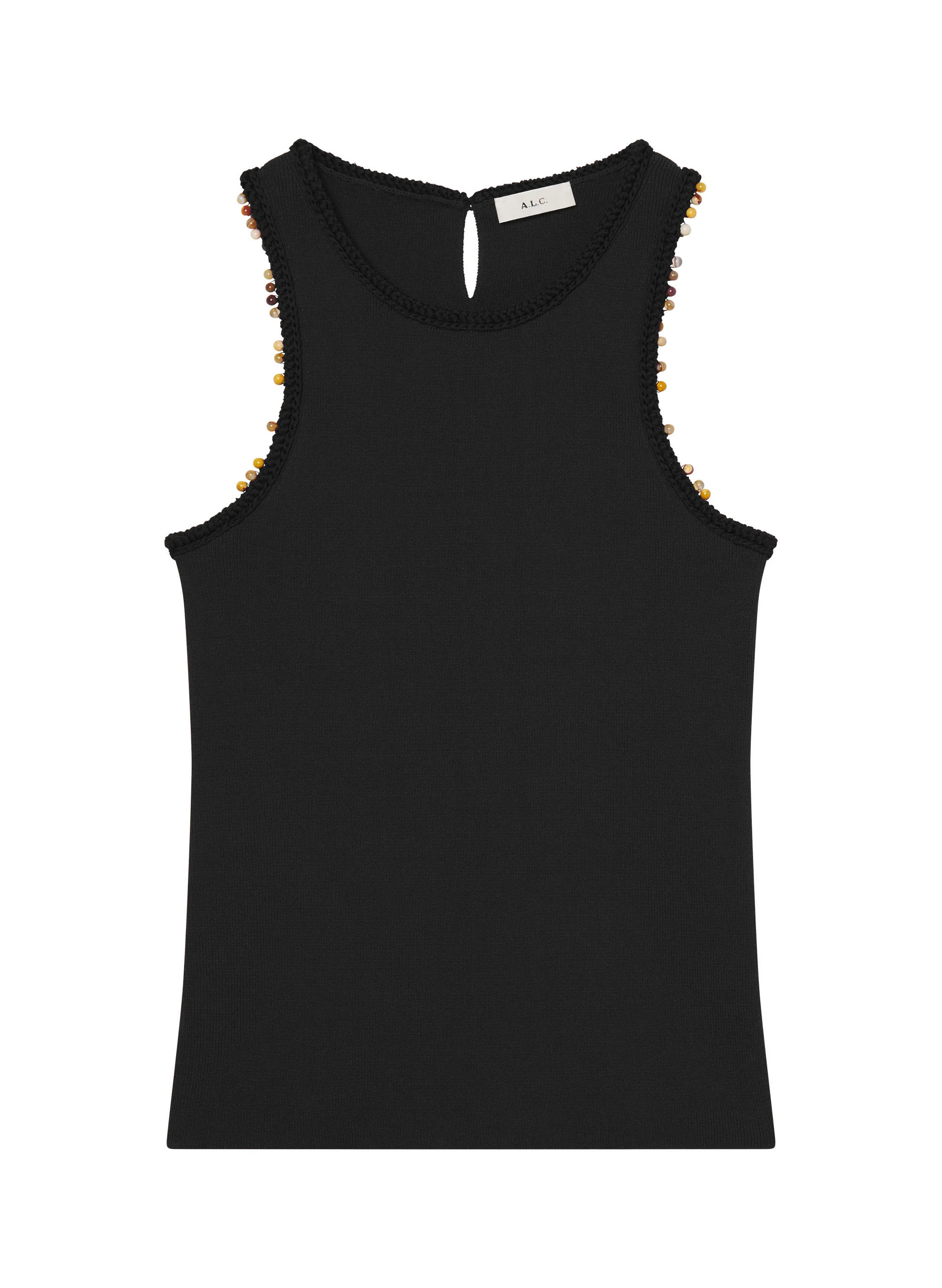 Nelly Beaded Knit Tank - Image 6