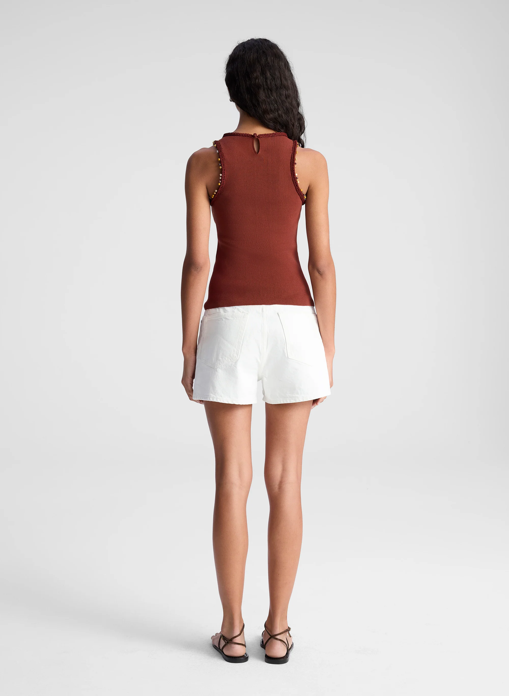 Nelly Beaded Knit Tank - Image 5