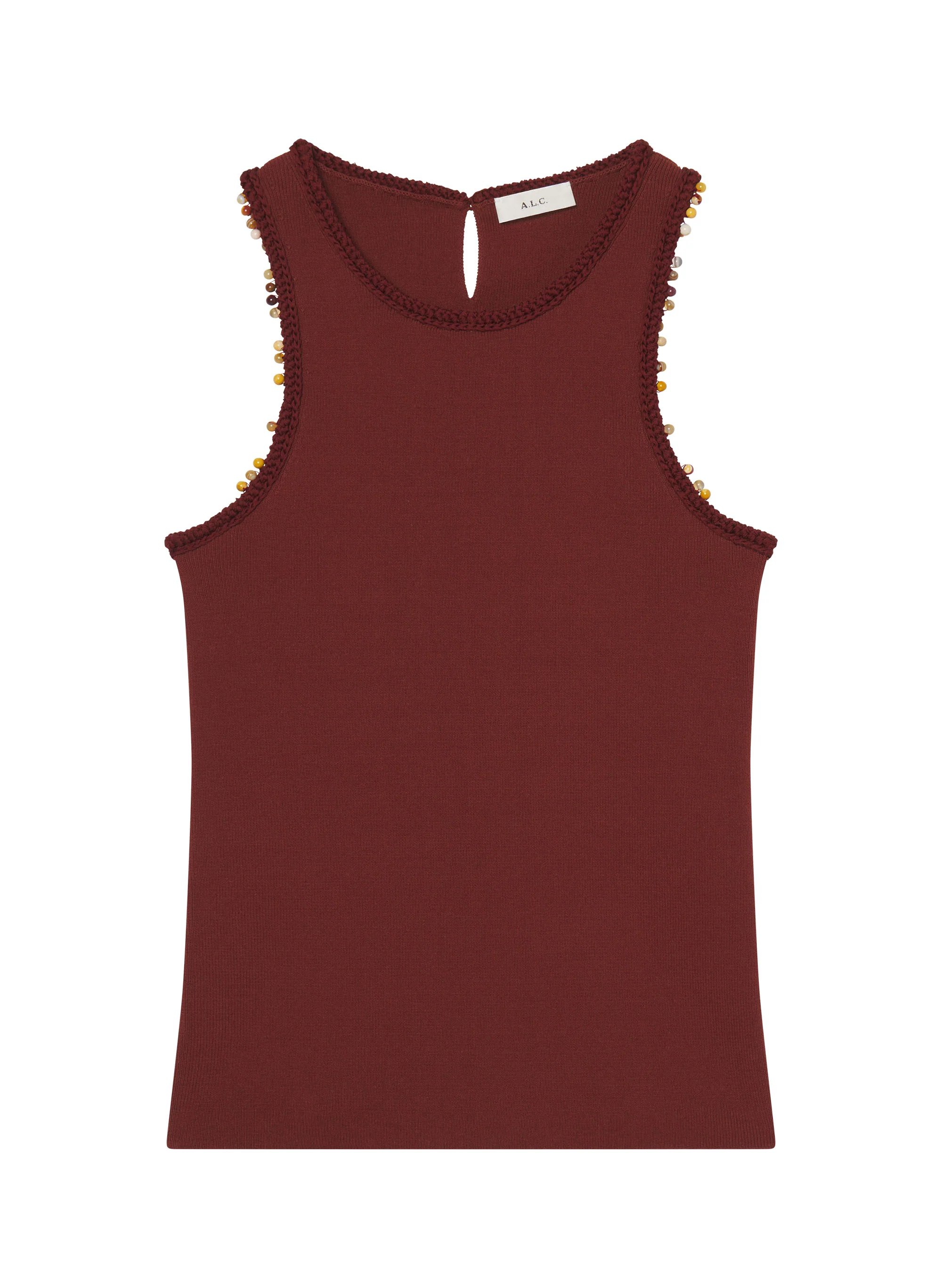 Nelly Beaded Knit Tank - Image 6