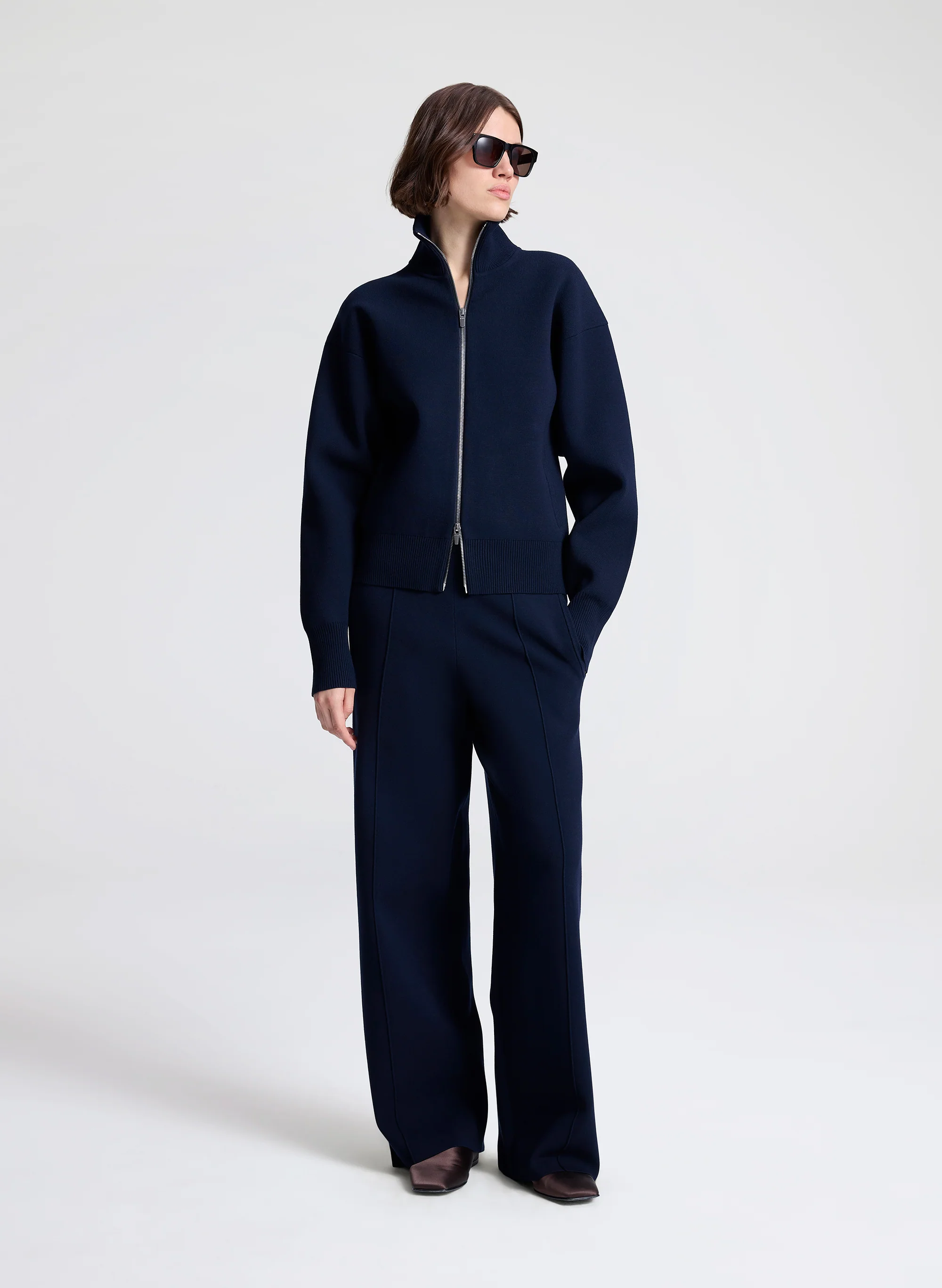 Oliver Knit Zip Cardigan - Image 3