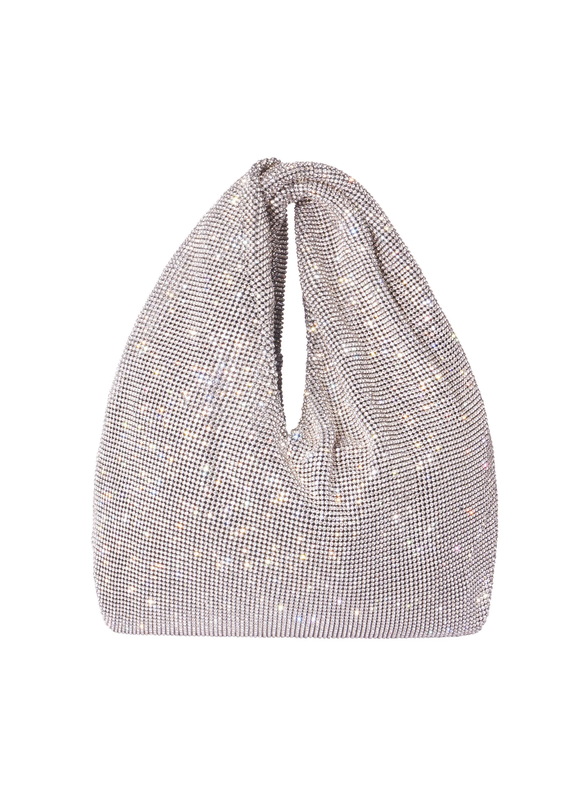 Paige Rhinestone Chain Mesh Bag - Image 4