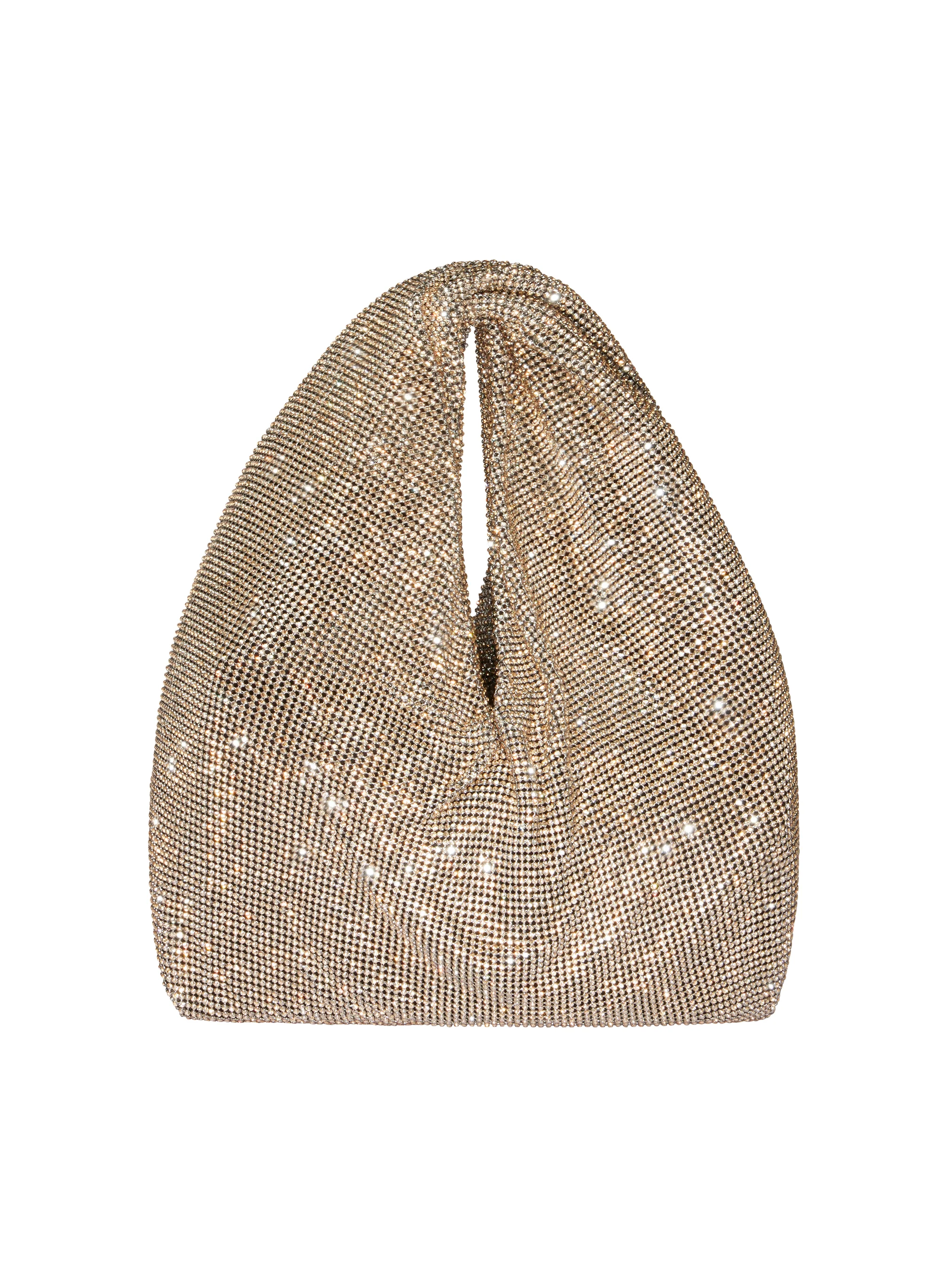 Paige Rhinestone Chain Mesh Bag - Image 4