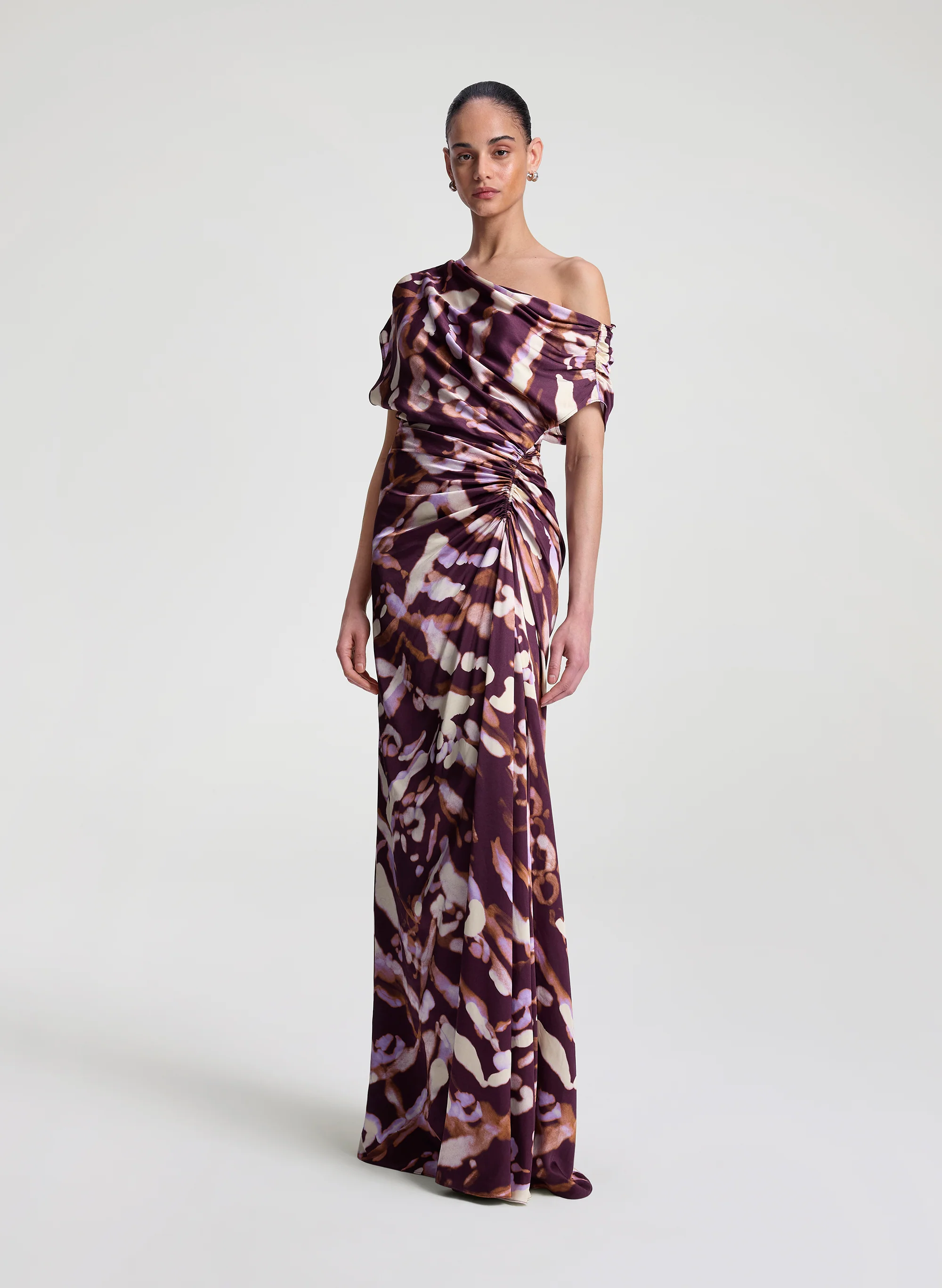Poppy Satin Gown - Image 3