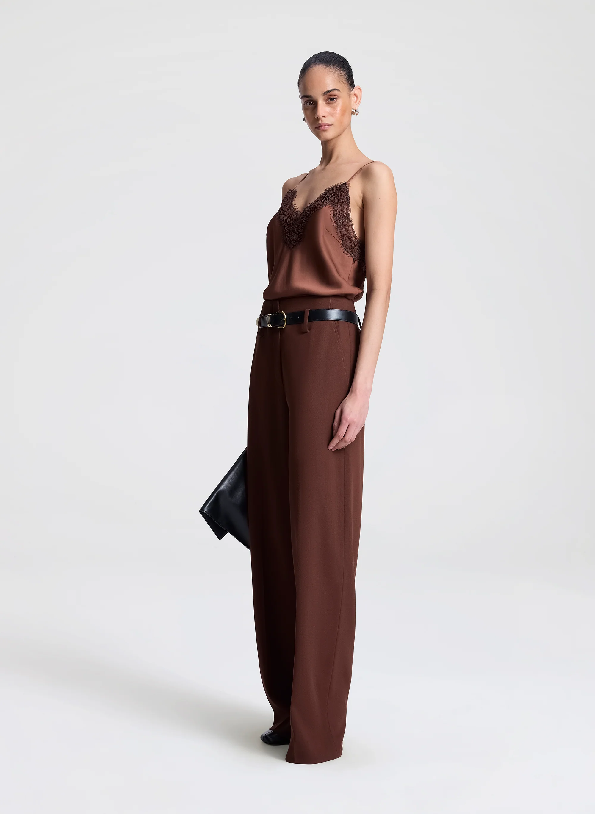 Presley Satin and Lace Camisole Top - Image 4