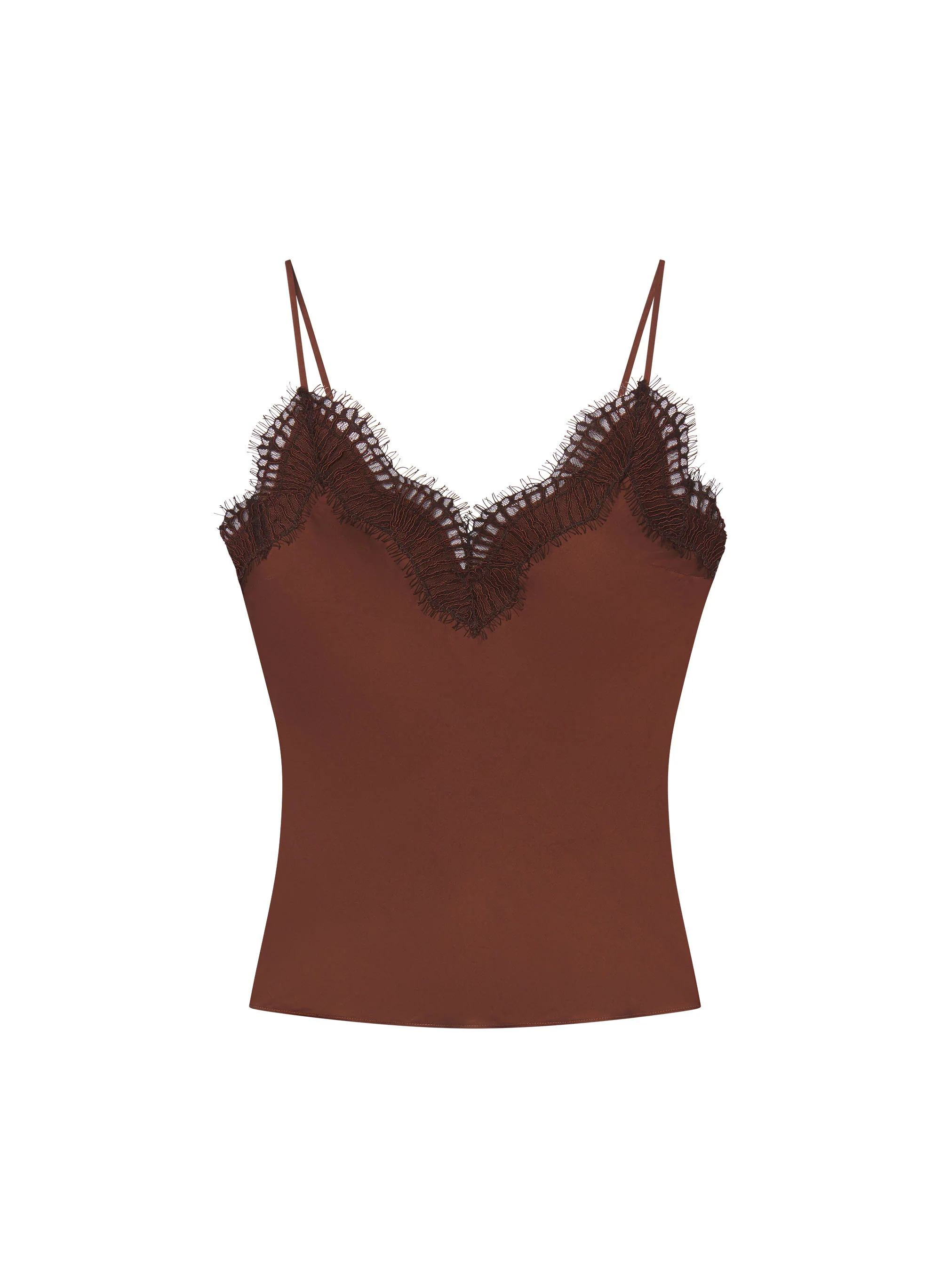 Presley Satin and Lace Camisole Top - Image 6