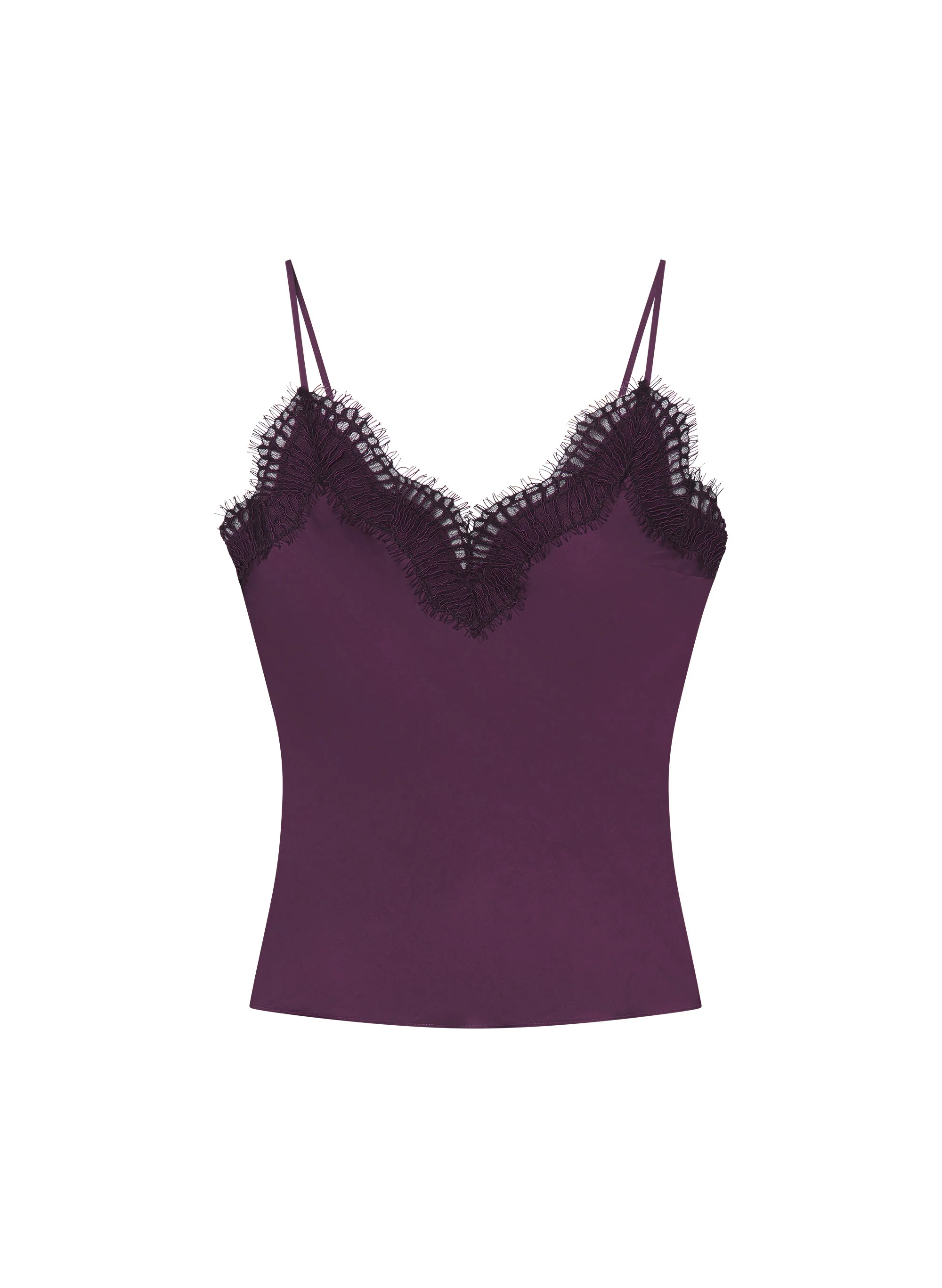 Presley Satin and Lace Camisole Top - Image 6
