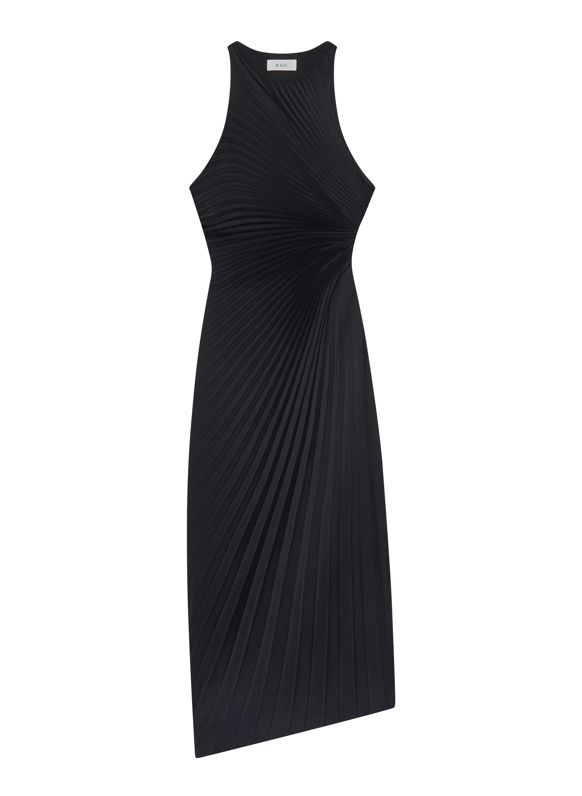 Reagan Satin Pleated Gown - Image 6