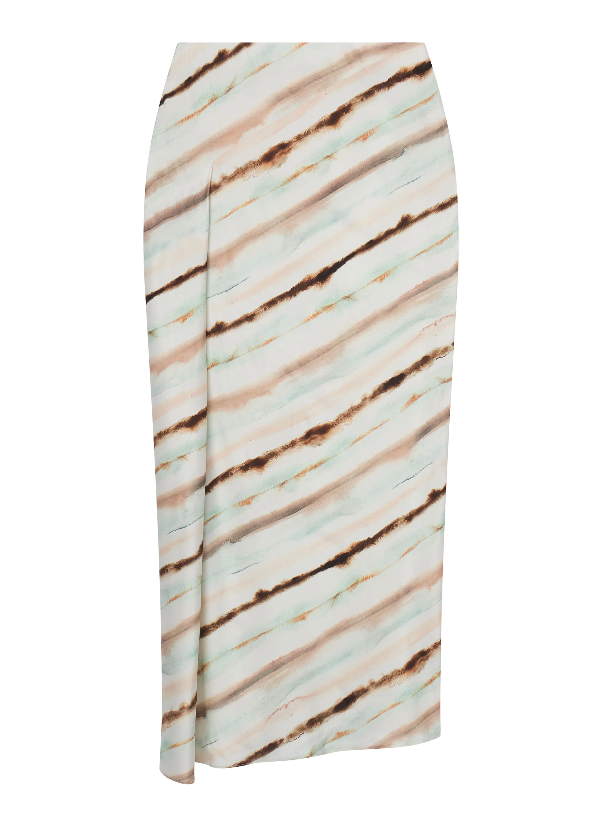 Rita Striped Midi Skirt - Image 6