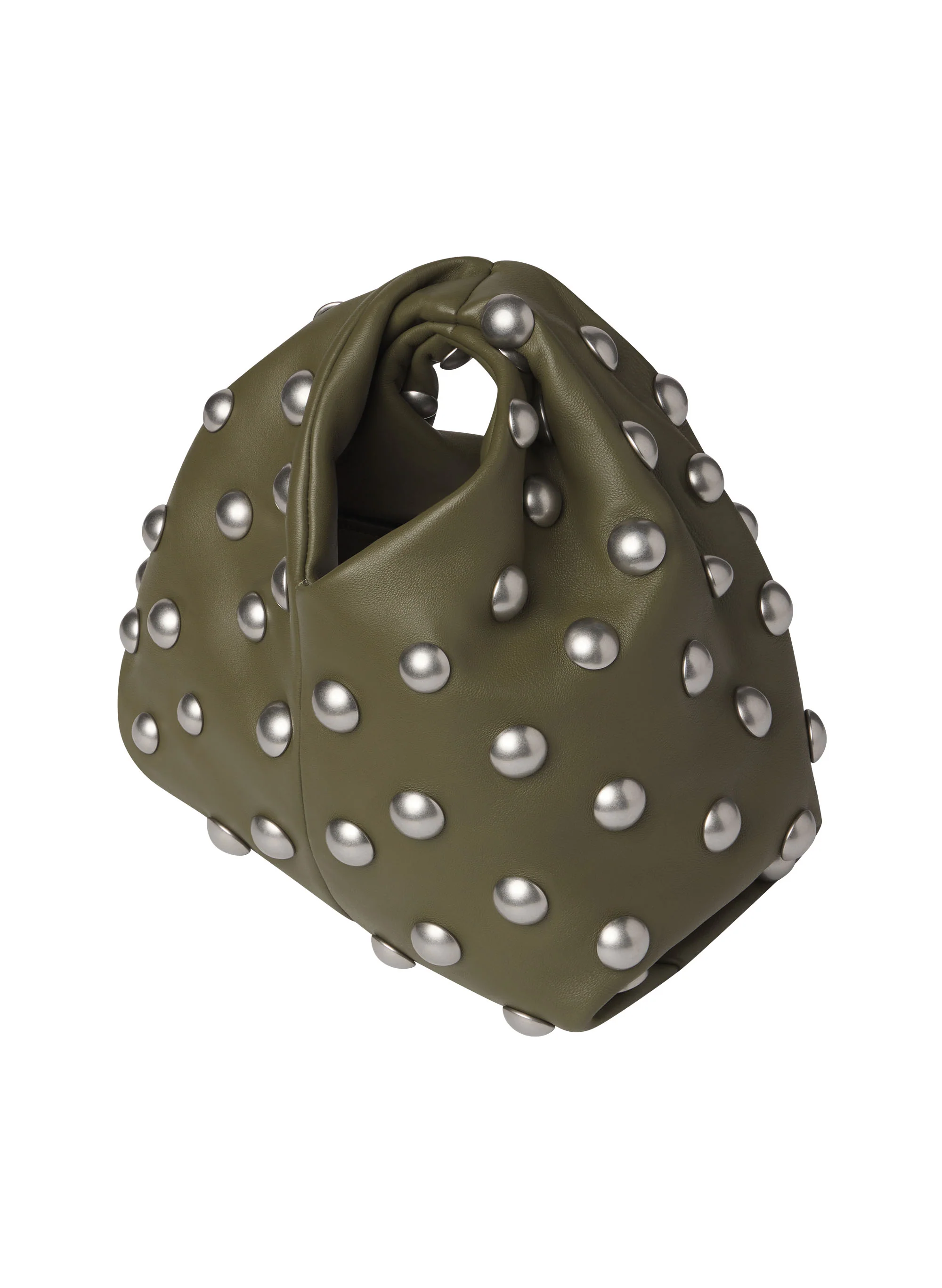 Simone Studded Leather Bag - Image 4