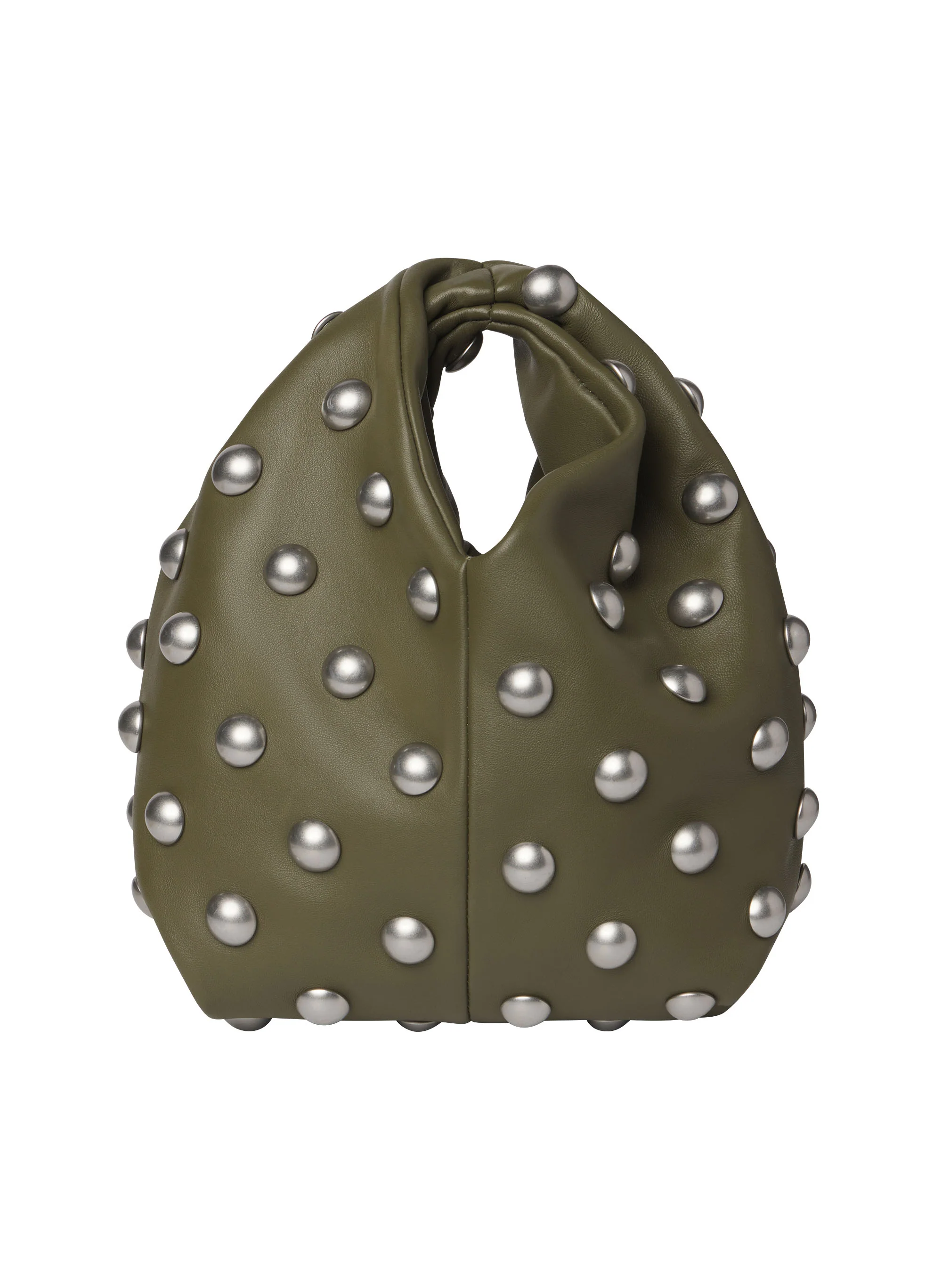 Simone Studded Leather Bag - Image 5