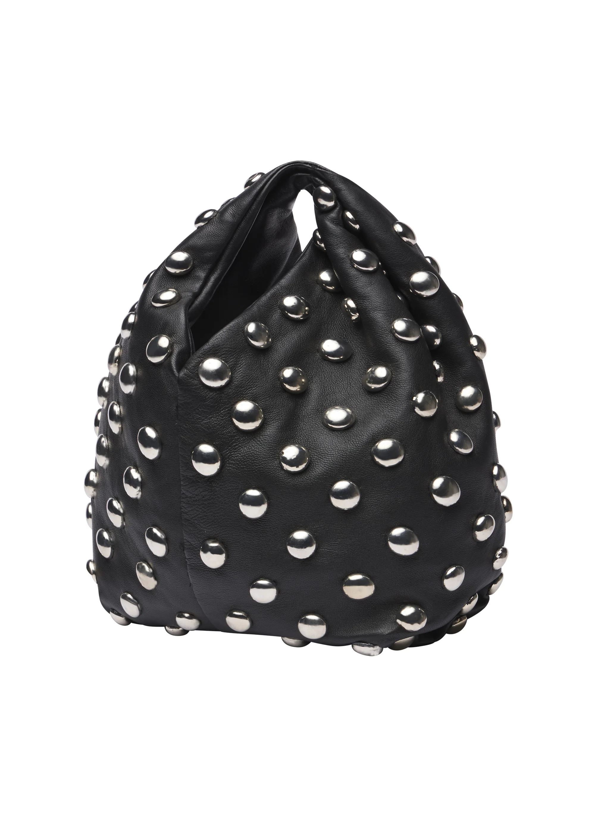 Simone Studded Leather Bag - Image 3