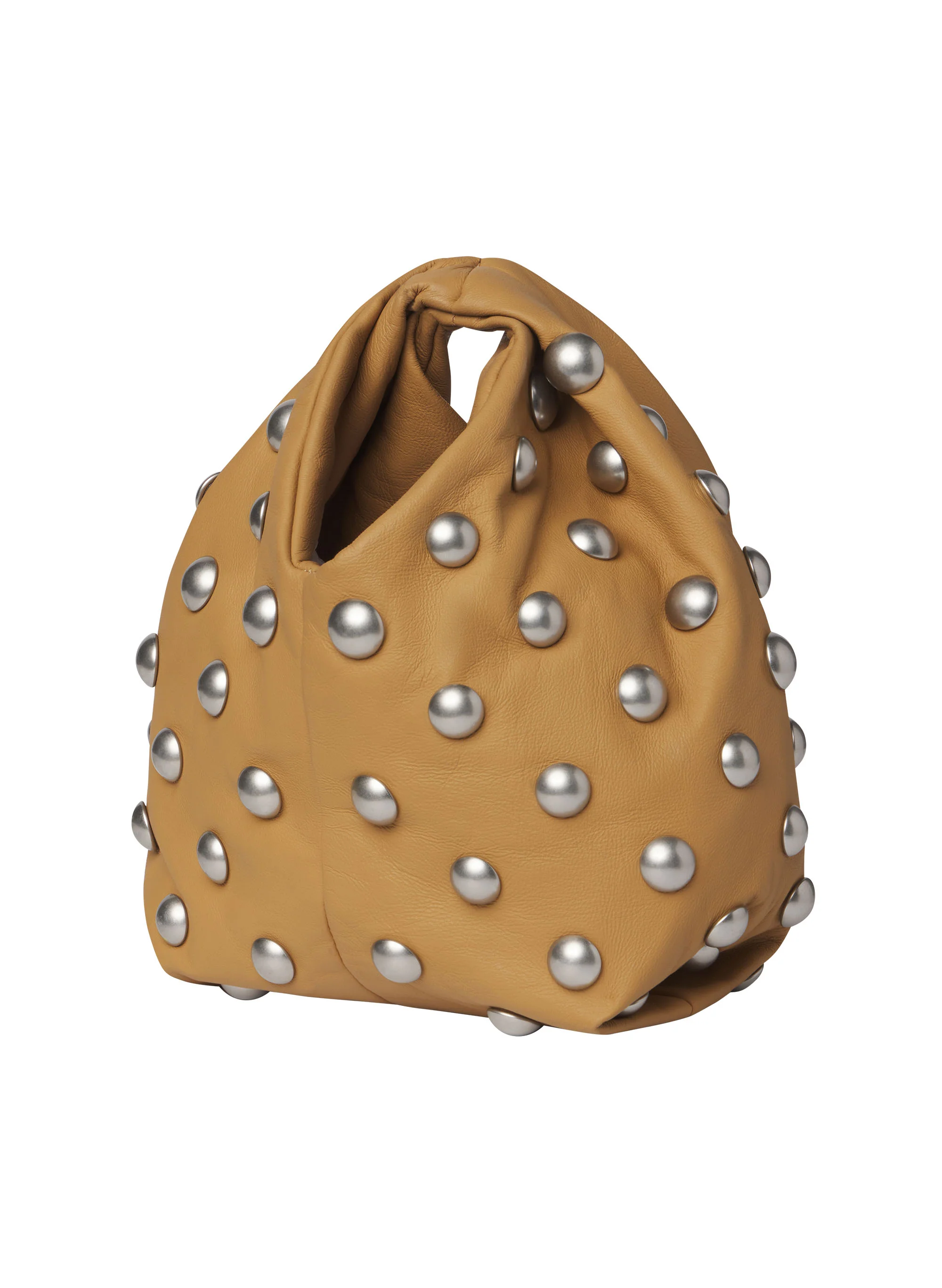 Simone Studded Leather Bag - Image 3