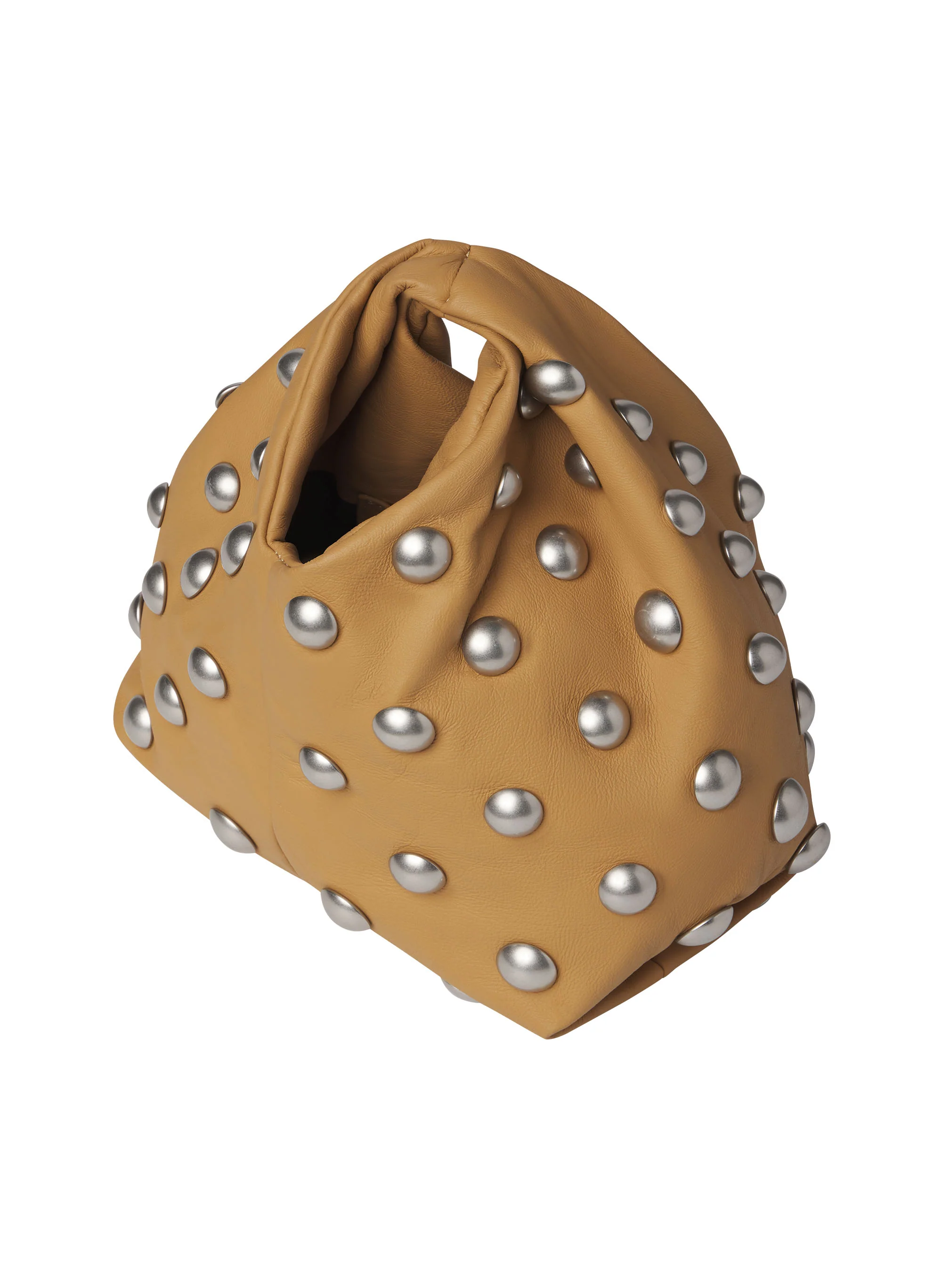 Simone Studded Leather Bag - Image 4