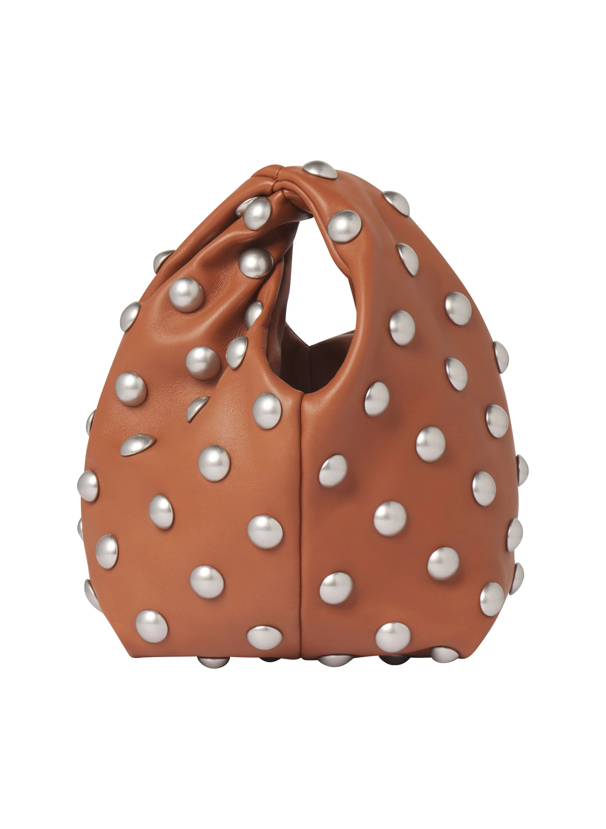 Simone Studded Leather Bag - Image 4