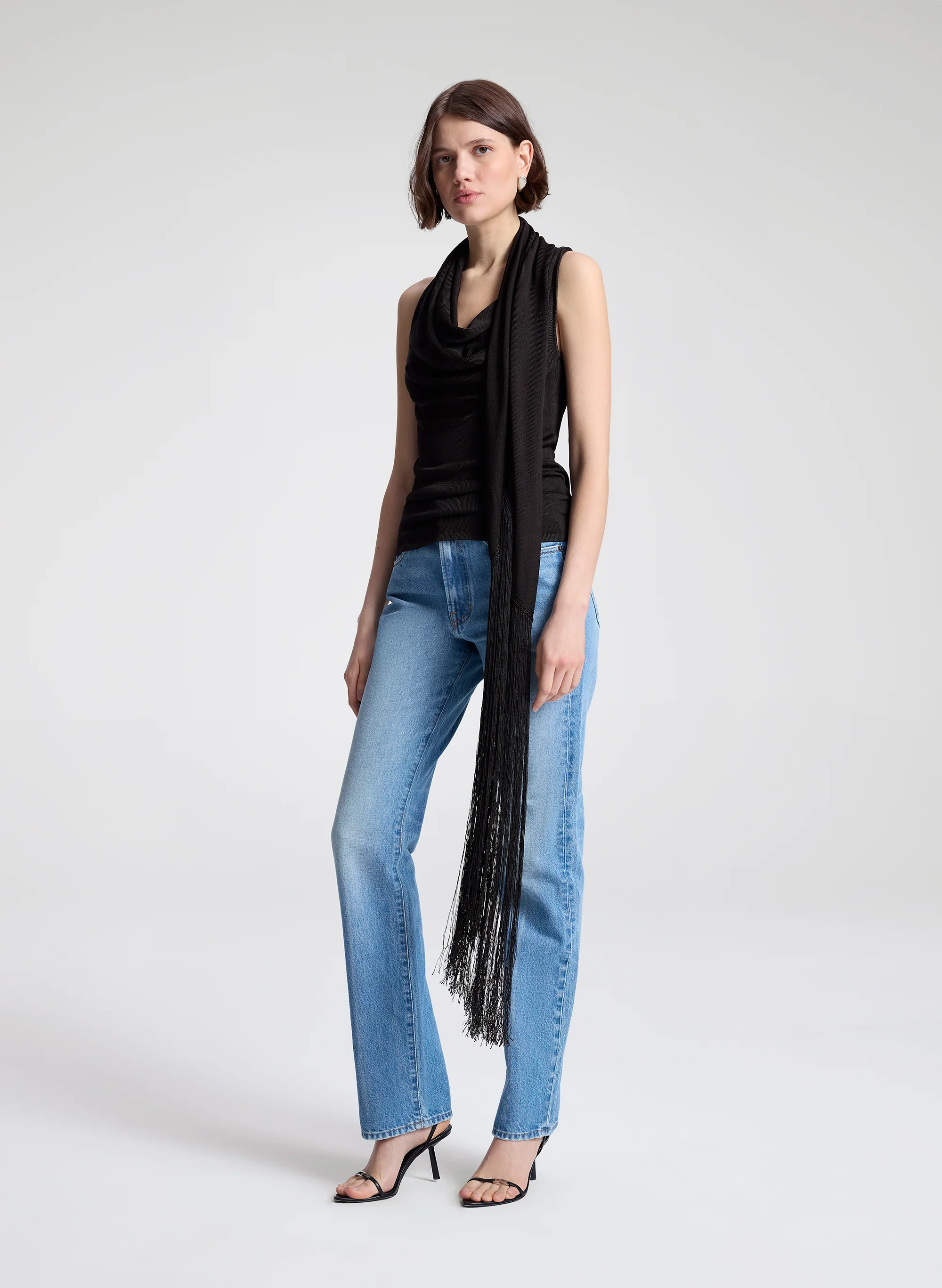 Sonya Draped Top - Image 4