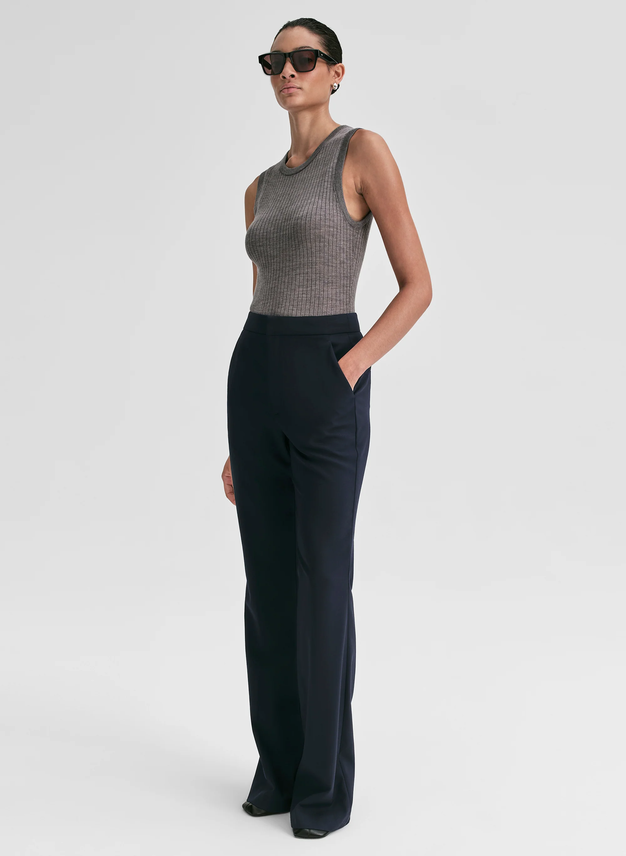 Sophie Stretch Tailored Pant - Image 5