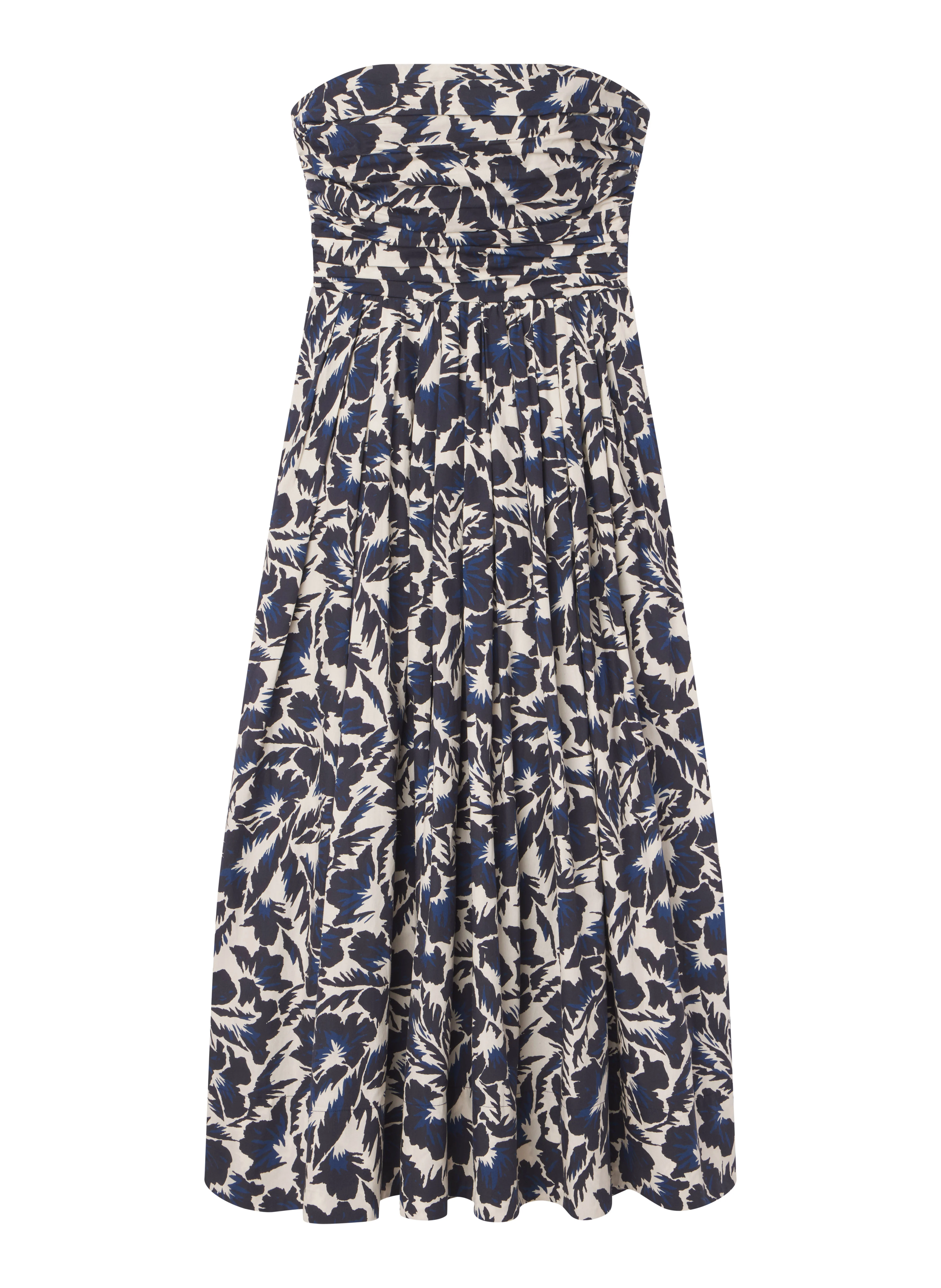 Tate Strapless Midi Dress - Image 6