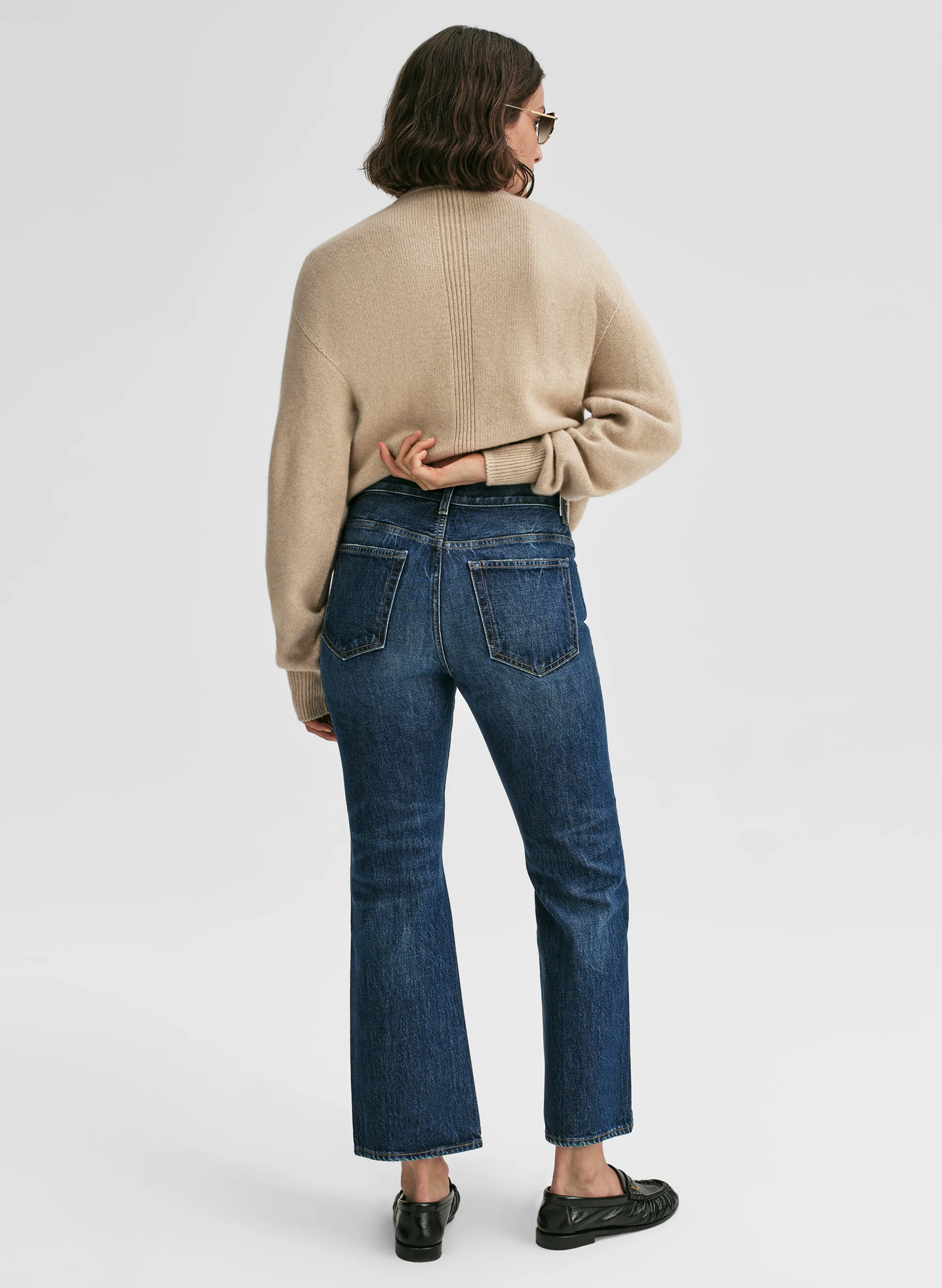 The 009 Cropped Flare Jean - Image 5