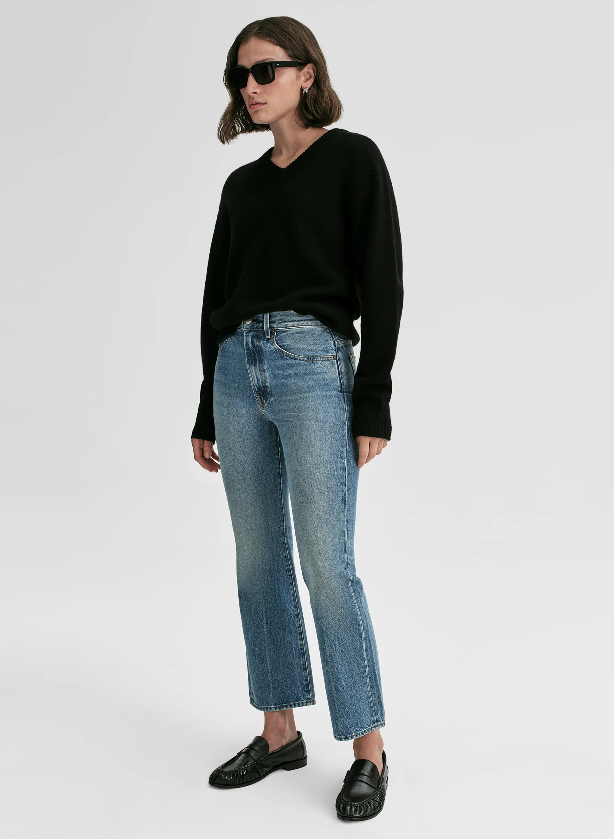 The 009 Cropped Flare Jean - Image 3