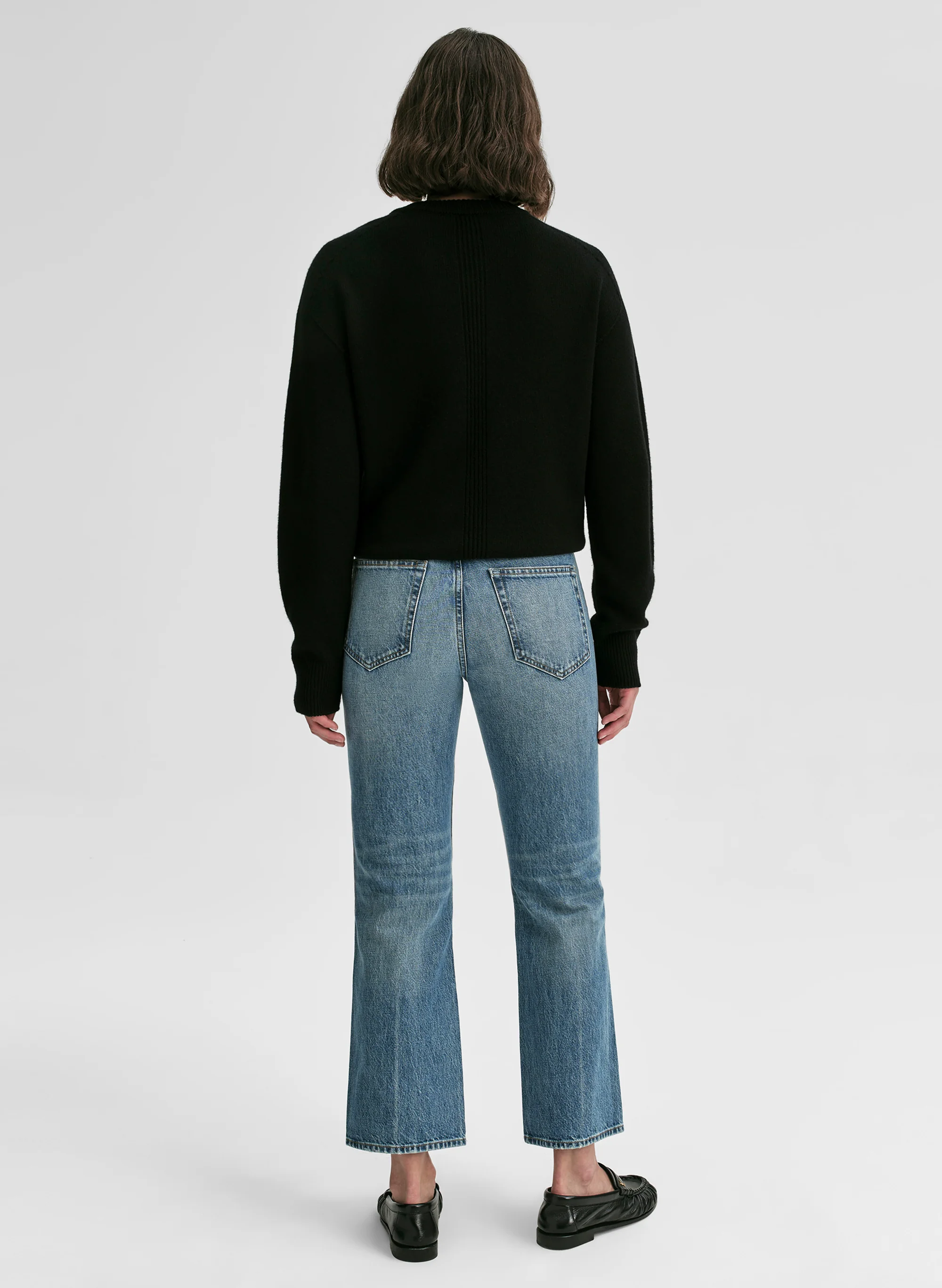 The 009 Cropped Flare Jean - Image 5