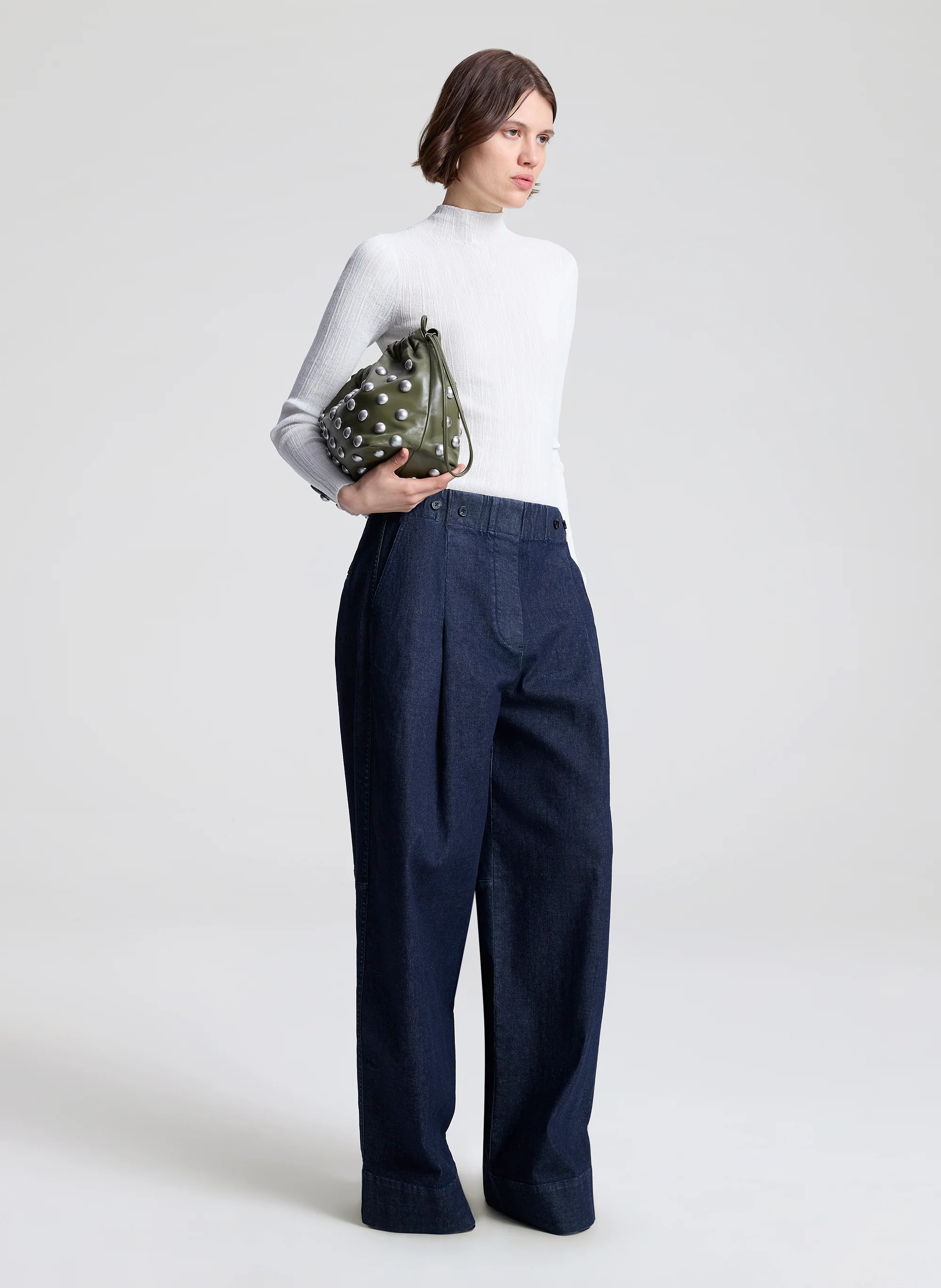 The 213 Wide Leg Denim Pant - Image 3
