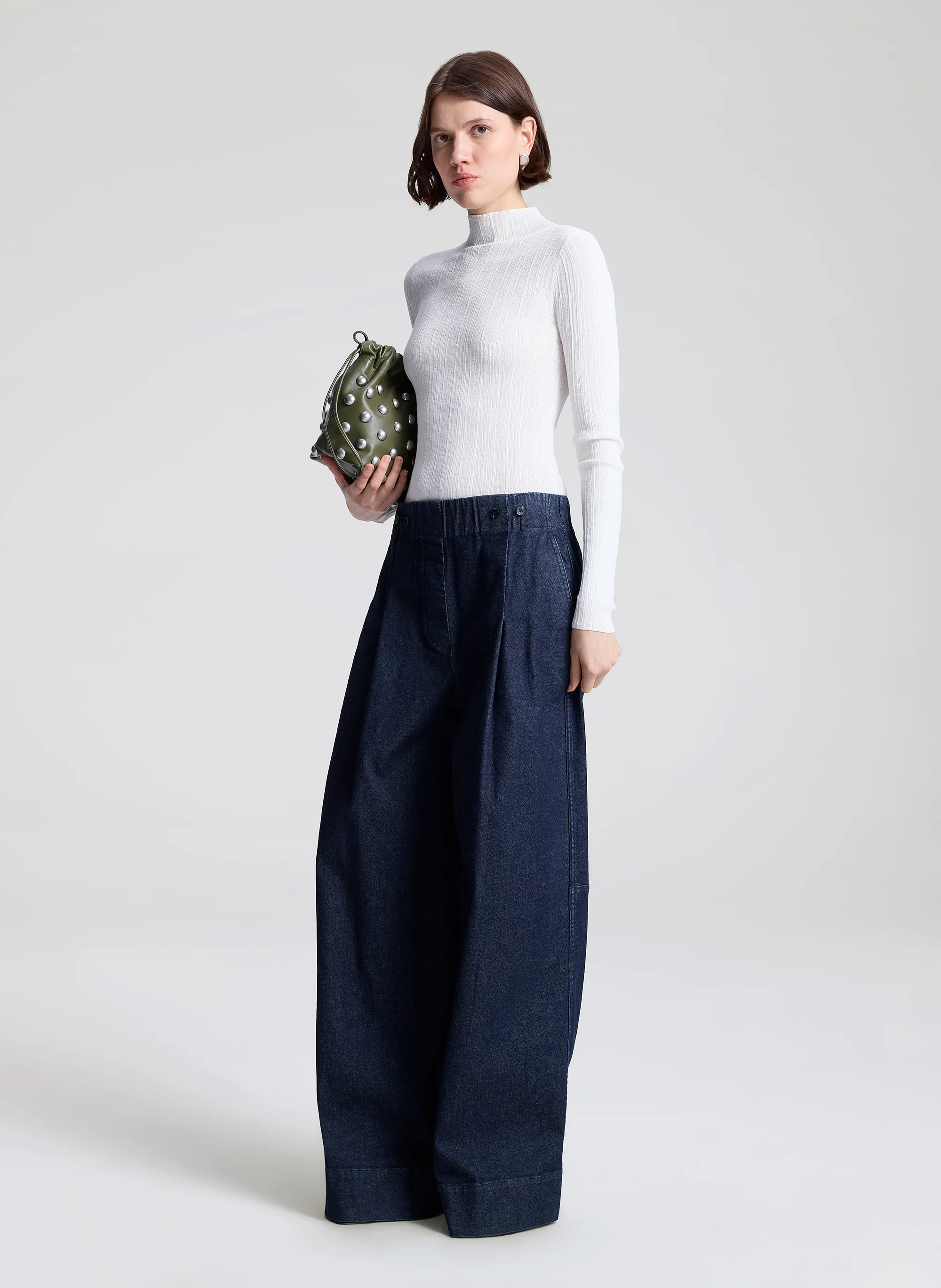 The 213 Wide Leg Denim Pant - Image 4