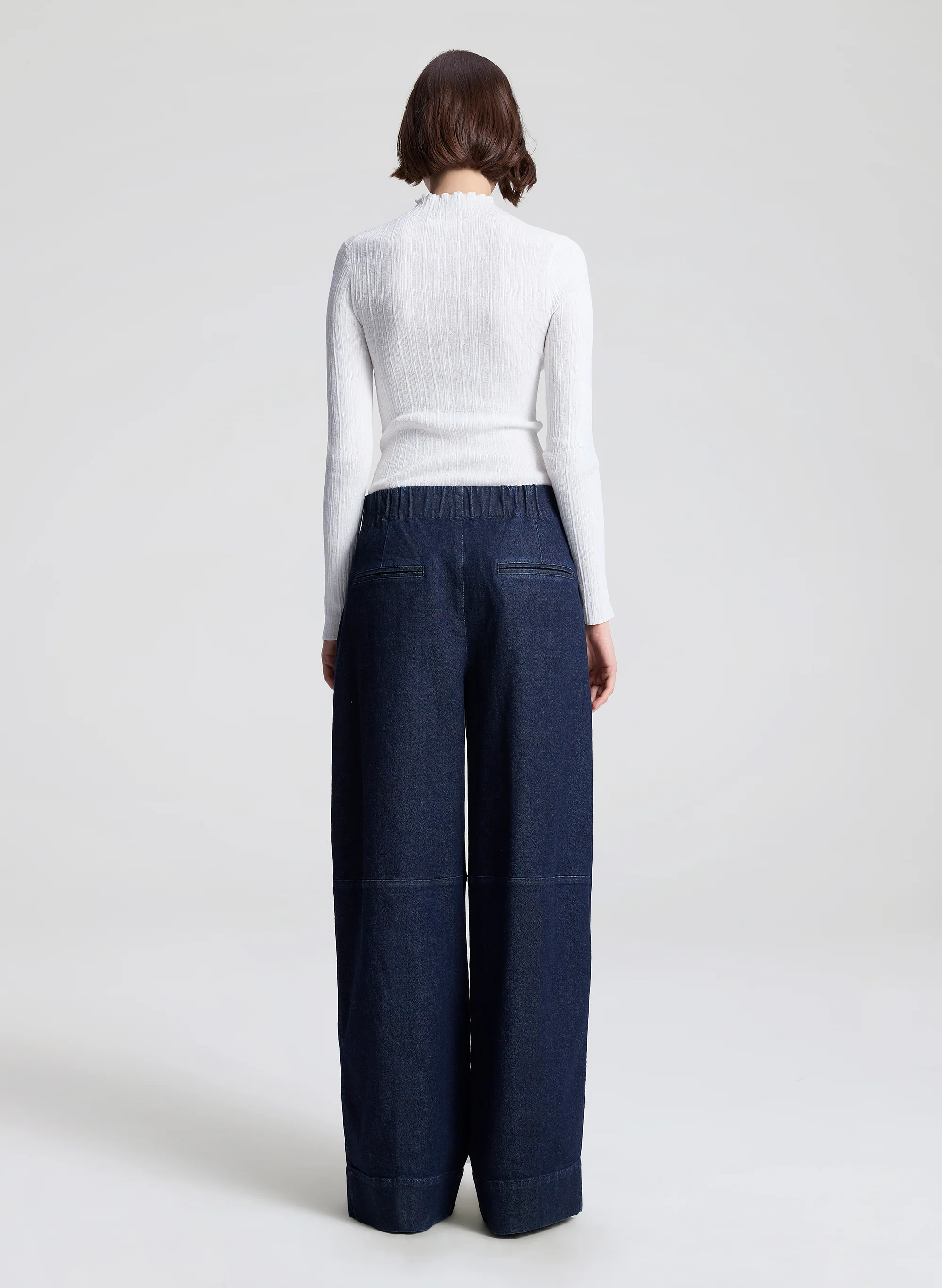 The 213 Wide Leg Denim Pant - Image 5