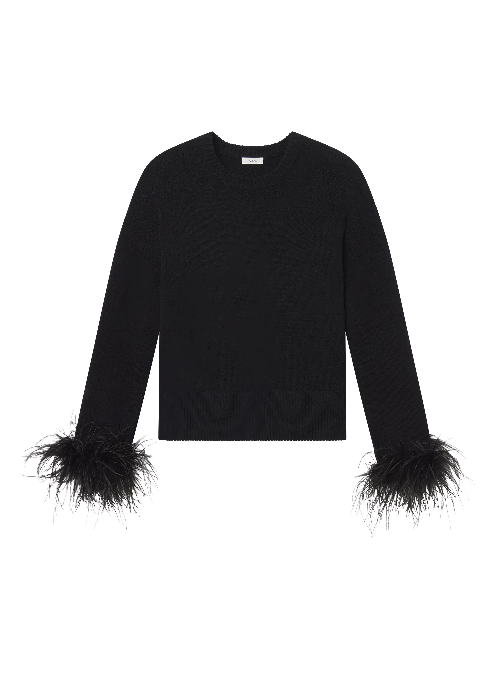 Wilda Feather Trimmed Sweater - Image 6