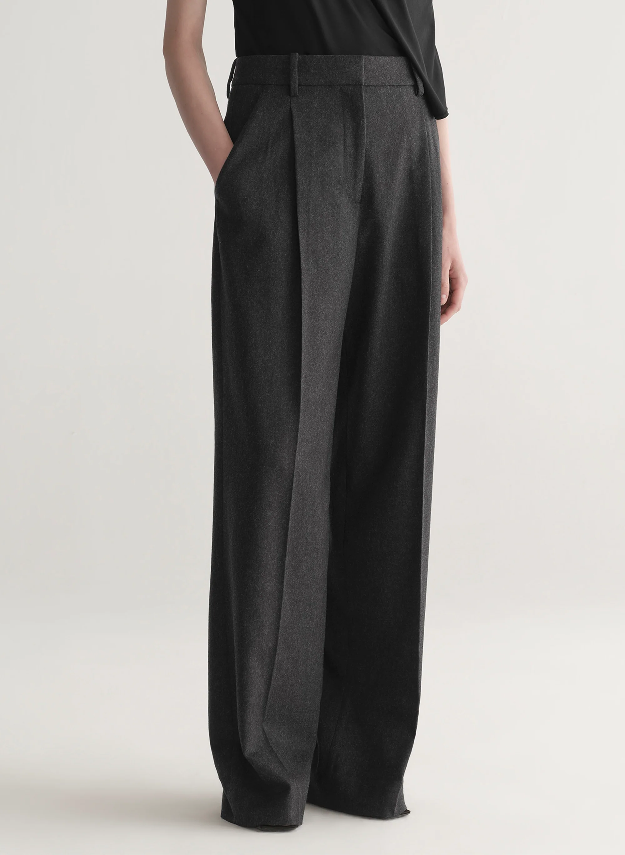 Winston Wool Cashmere Tailored Pant - Image 3